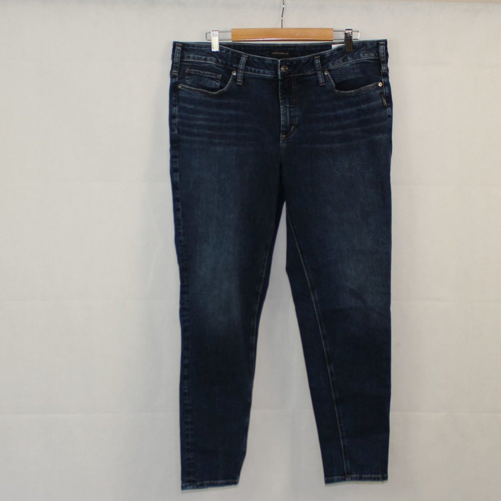 Silver Suki Skinny Jeans 18 J41